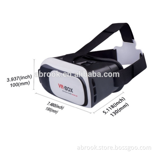 3D vr case 2016 New premium vr case for 3d movies / vr headset With Remote Bluetooth Control / vr box OEM